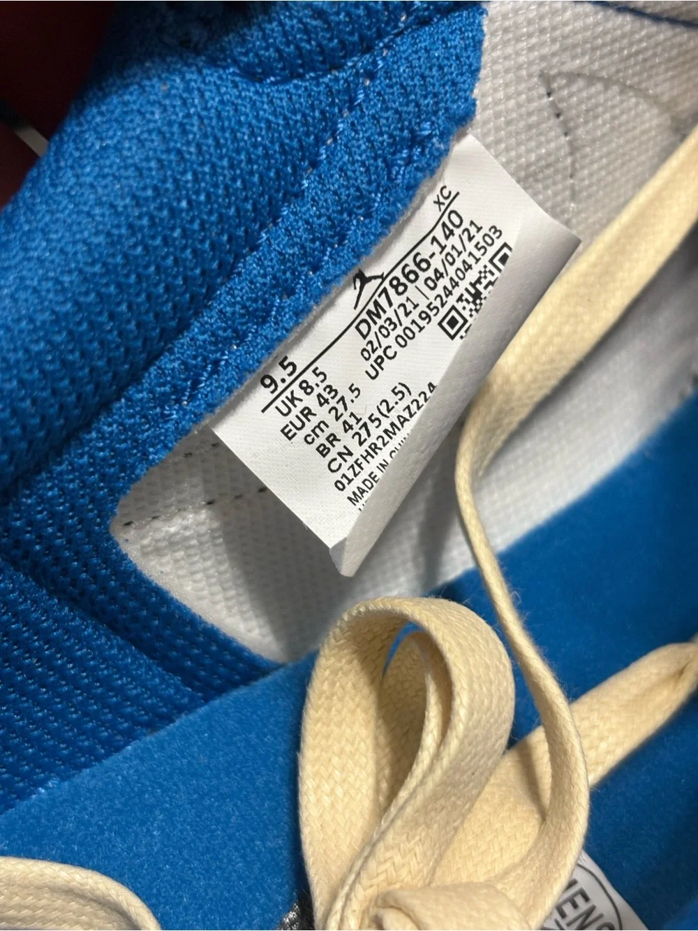 Jordan 1 low × Travis Scott Fragment 1.0